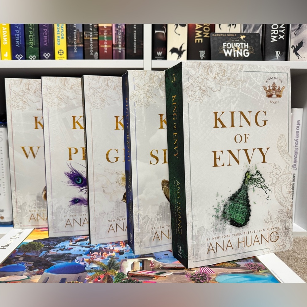 Kings of sin series by Ana Huang (complete as of her newest book)